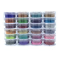 Glitter Set - MICRO MINI Lux Stacker Collection of 24