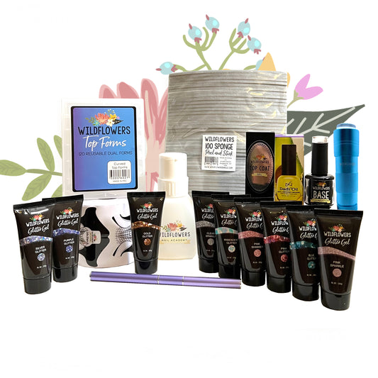 ALMOST GONE! ULTIMATE Starter Box - Glitter Gel Polygel Set