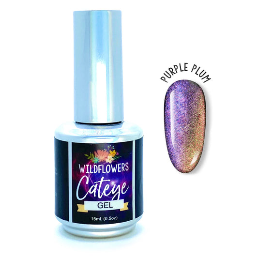 Gel Polish - Cateye Purple Plum