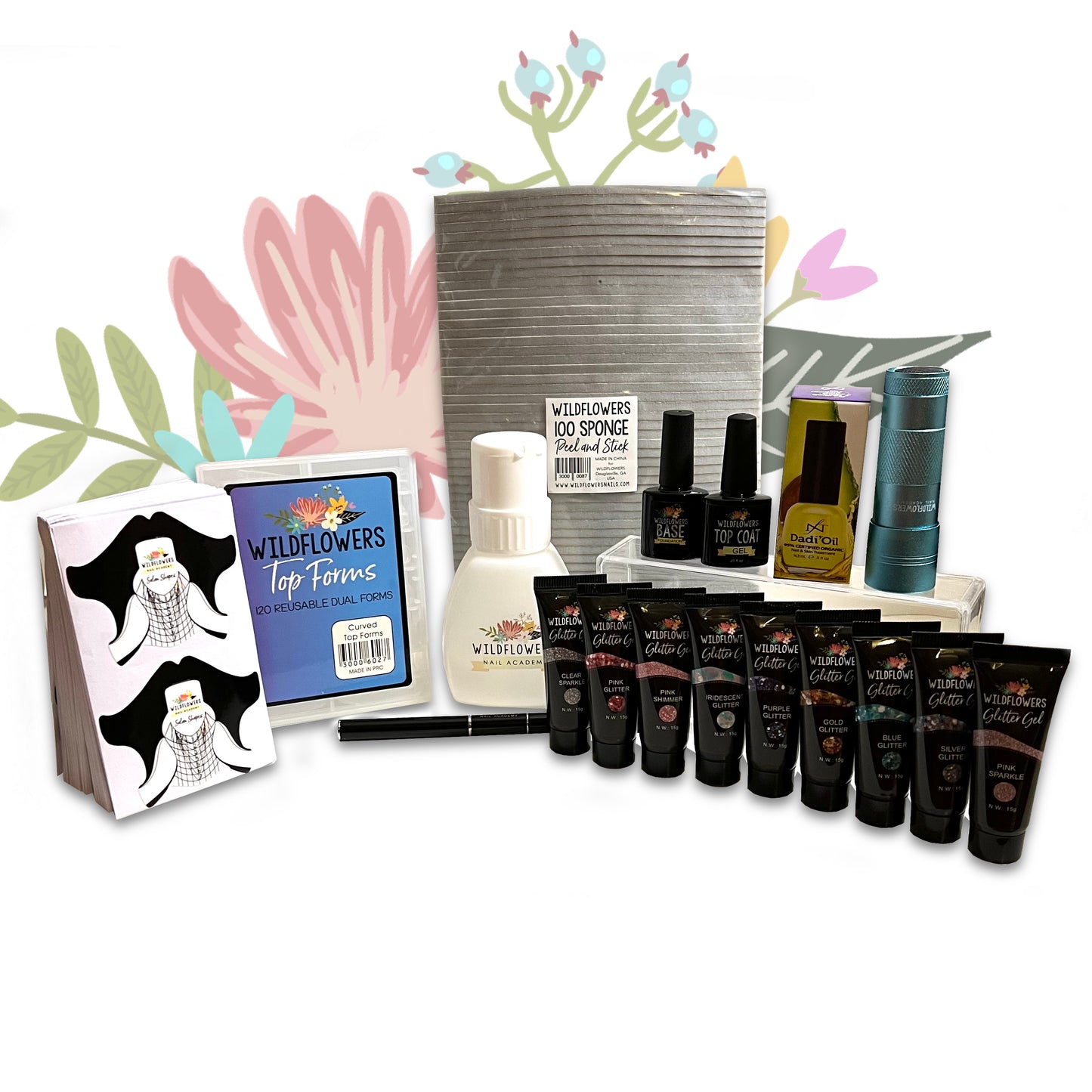 ALMOST GONE! ULTIMATE Starter Box - Glitter Gel Polygel Set