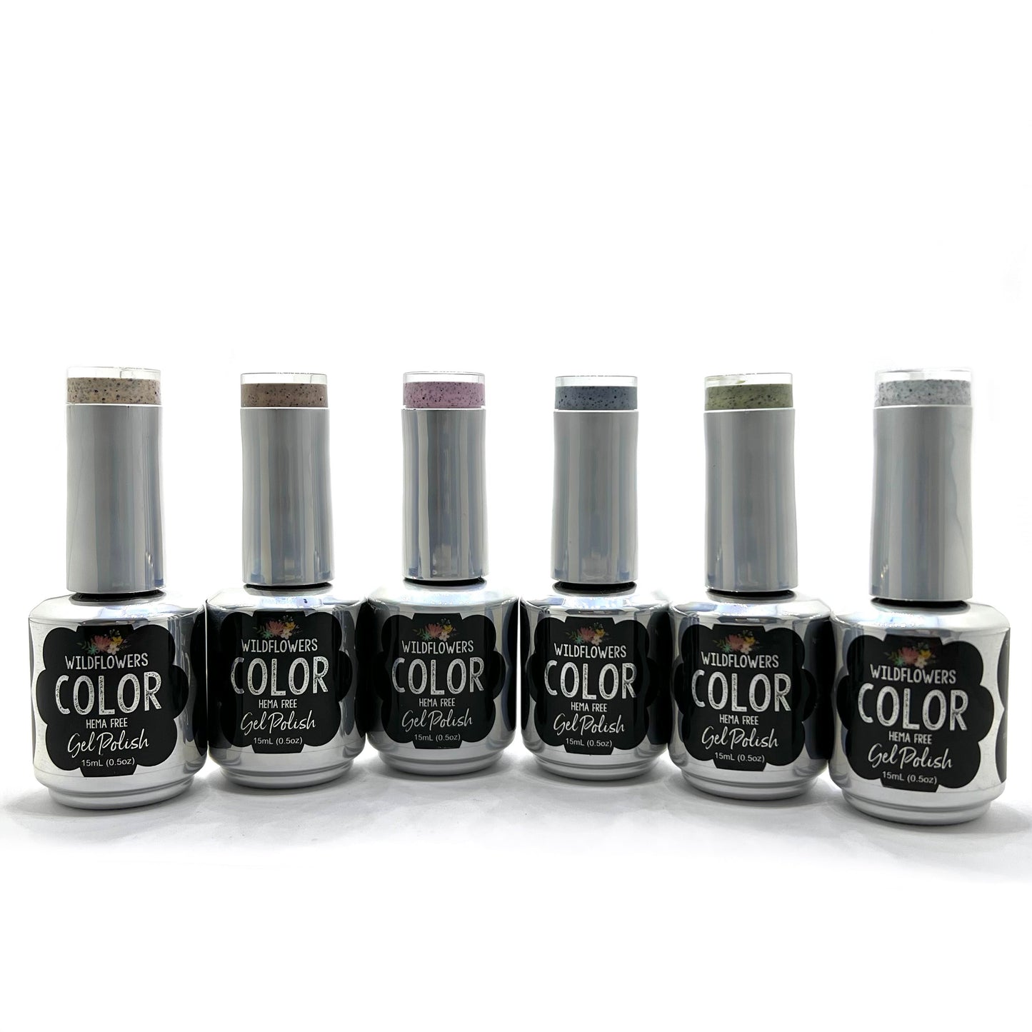 Gel Polish Speckles - Olive