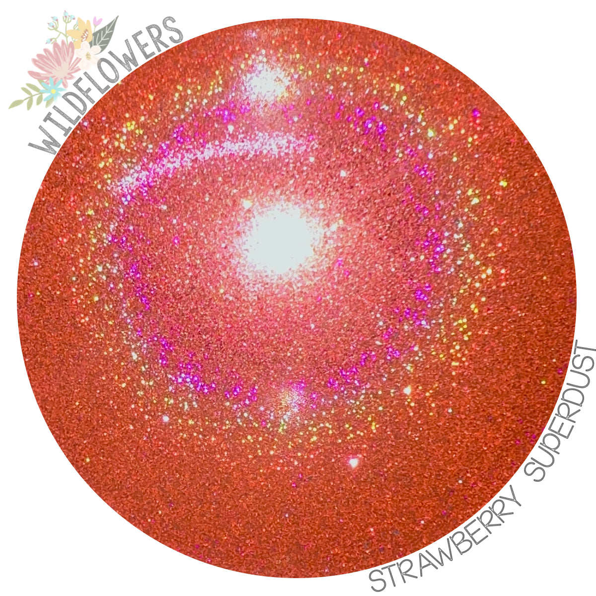 Glitter - Micro Superdust STRAWBERRY