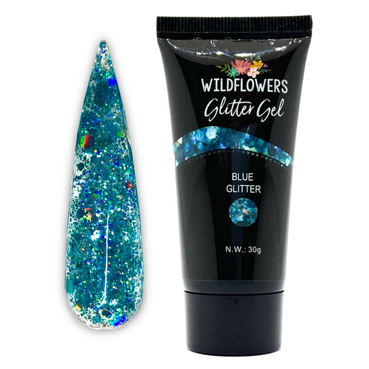 Glitter Gel - Blue Glitter