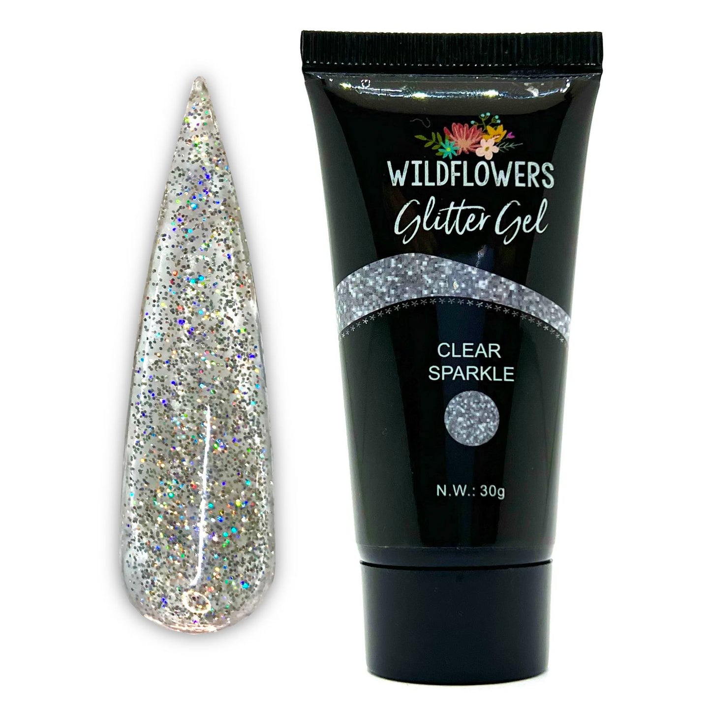 Glitter Gel - Clear Sparkle