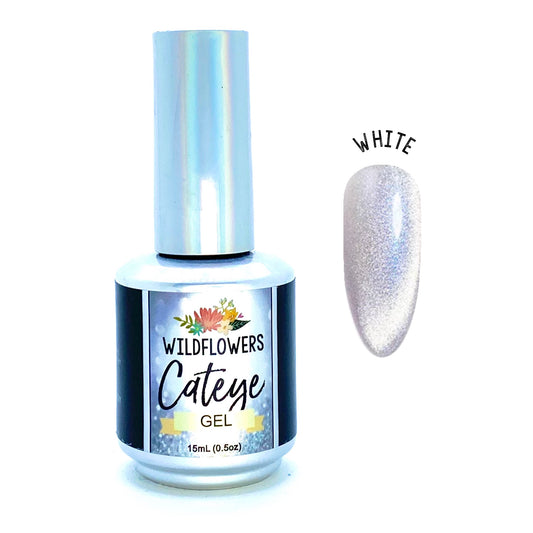 Gel Polish - Cateye White (Platinum)