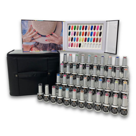 ALMOST GONE!  Wildflowers 42 Color Gel Polish Starter Kit